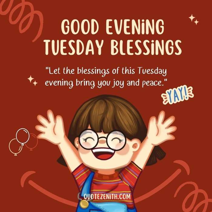 Let the calm of the evening wash