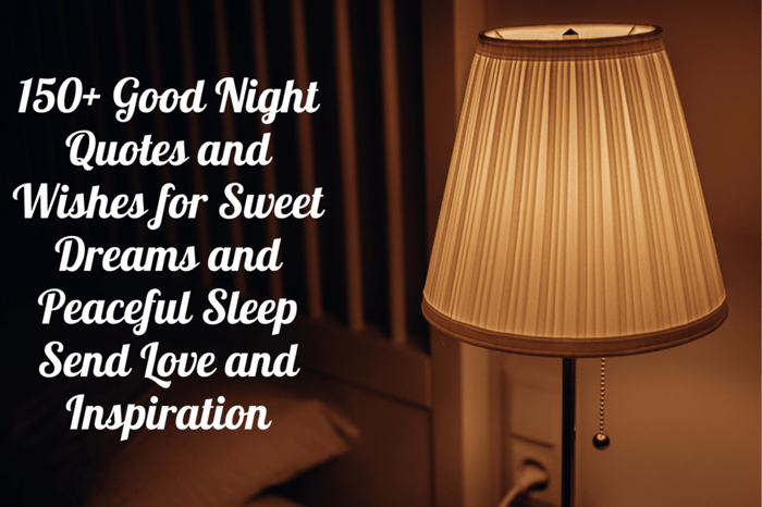 May the calm of the night bring