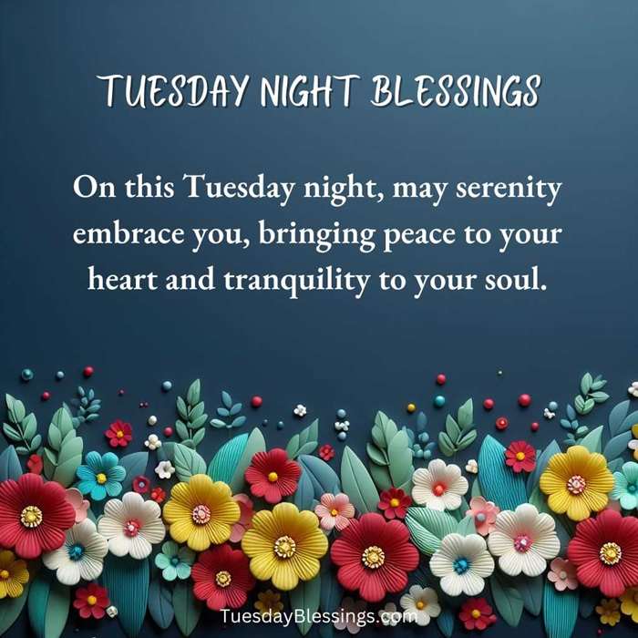 Tuesday Night Blessings images