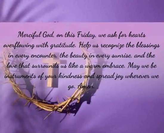 Embrace the peace that