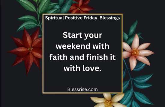 On this blessed Friday may you find serenity and inner peace