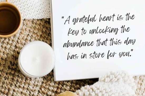Start each Friday with a grateful heart and watch blessings unfold