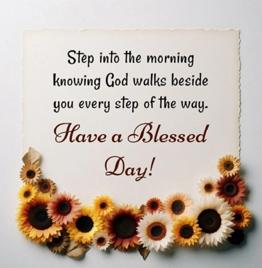 Good morning May today be a day of peace and rest as you reflect on the blessings of the week. Thank God for the gift of quiet moments and the peace that fills your heart. 1
