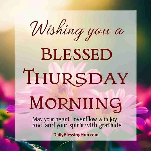 happy thursday blessings21
