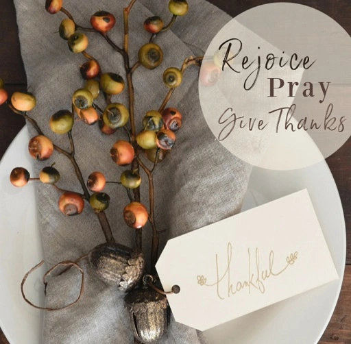 Give thanks. Give grace. Give smiles