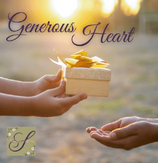 Grateful hearts are generous hearts