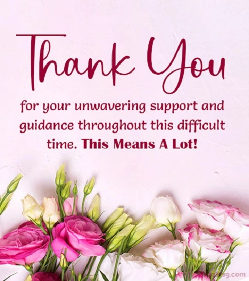 Small thanks. Big courage. Keep going